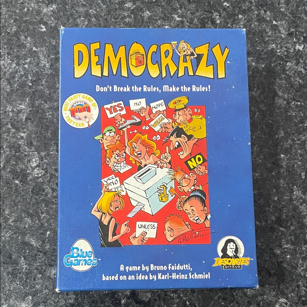 New Democrazy Board Game by Descartes